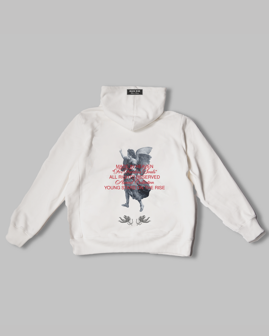 "Archangel" Hoodie — blanco