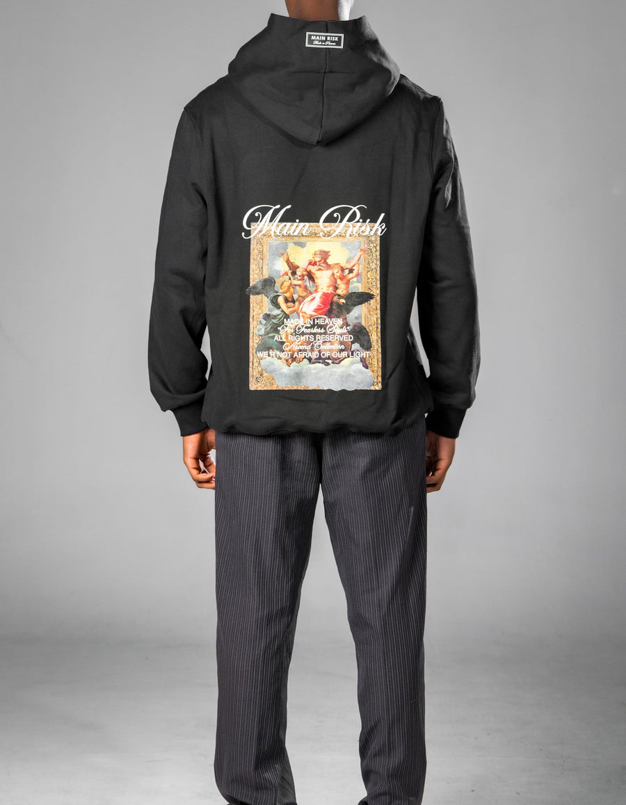 "Work of Art" Hoodie — negro - Image 2