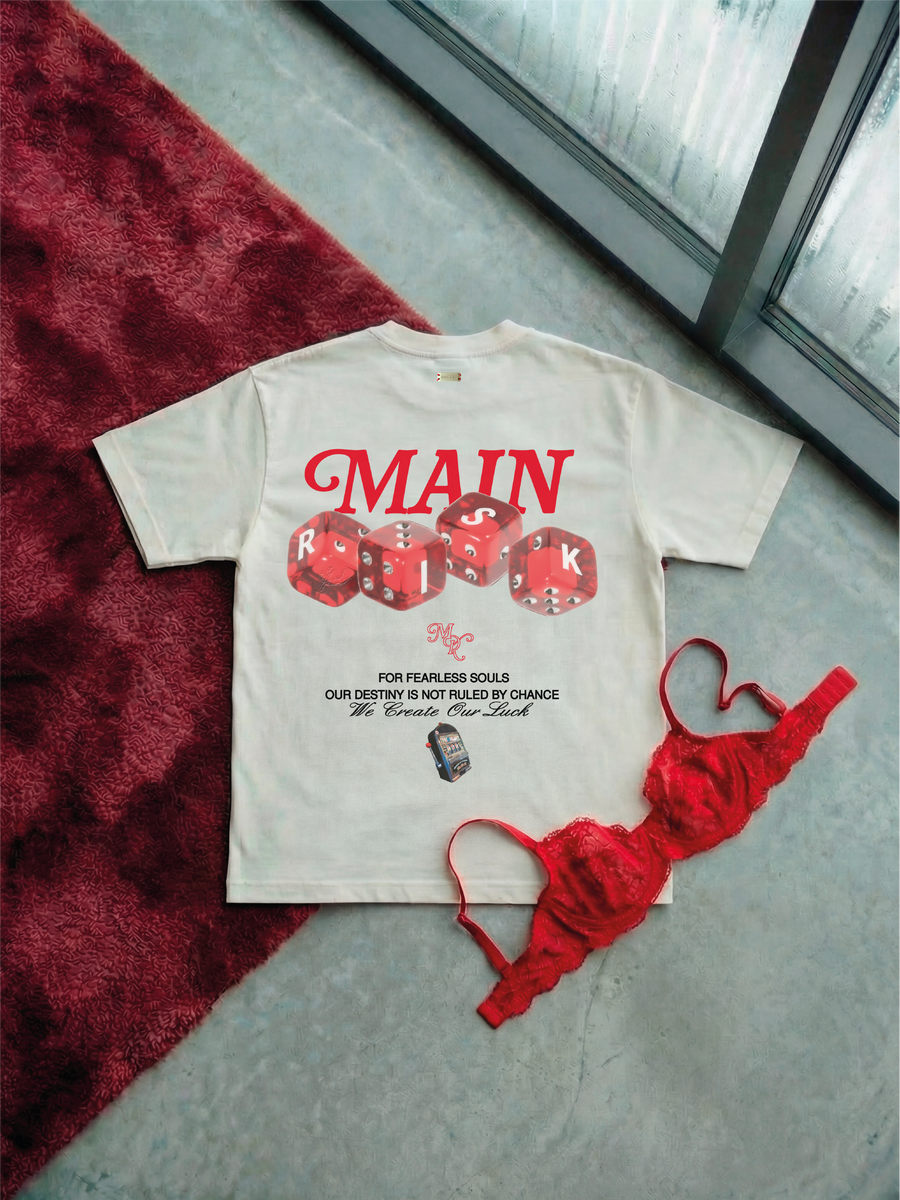 "Lucky" T-shirt — Ivory