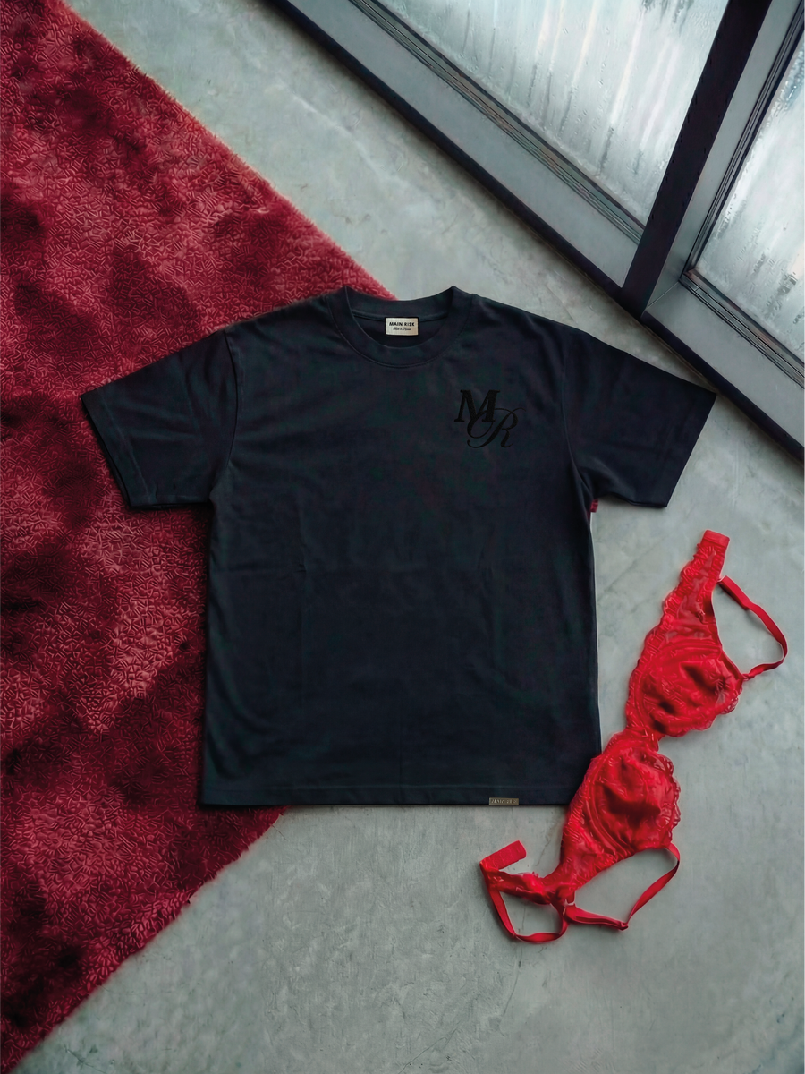 "Lucky" T-shirt — Black - Image 2