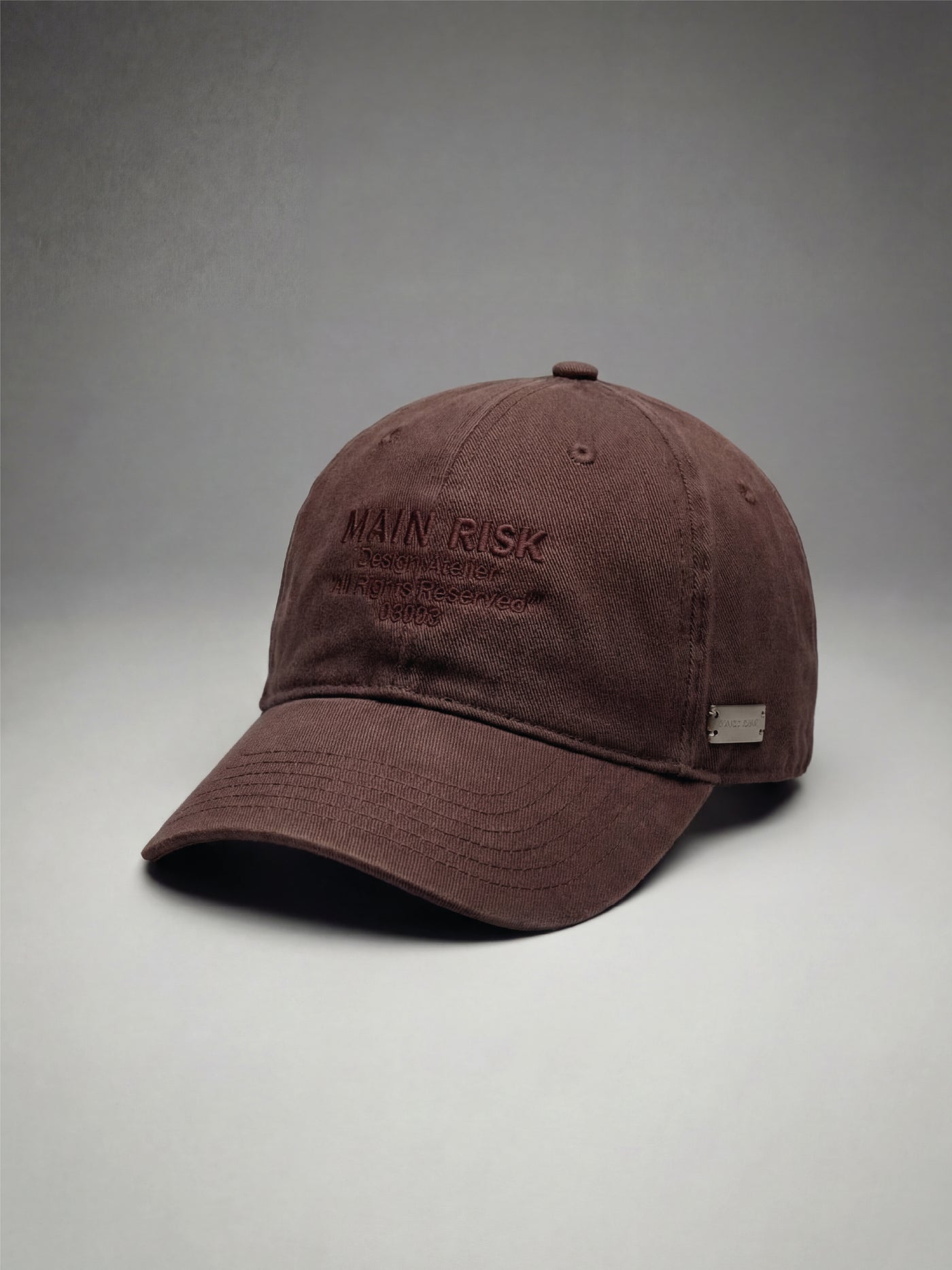 MAIN RISK ATELIER CAP BROWN