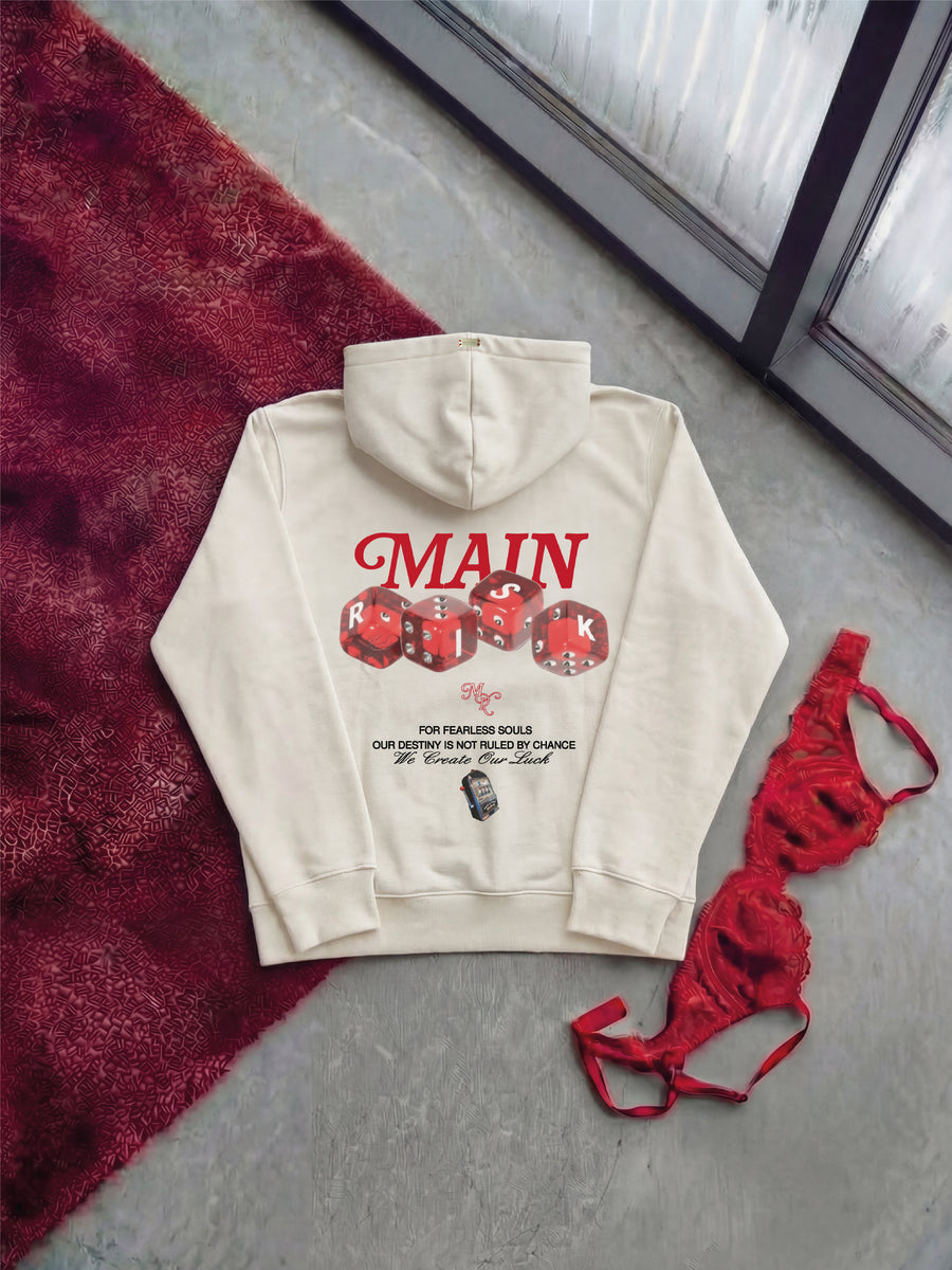 "Lucky" Hoodie — Ivory